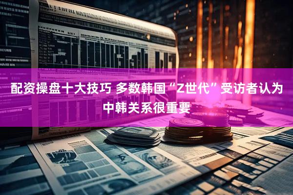配资操盘十大技巧 多数韩国“Z世代”受访者认为中韩关系很重要